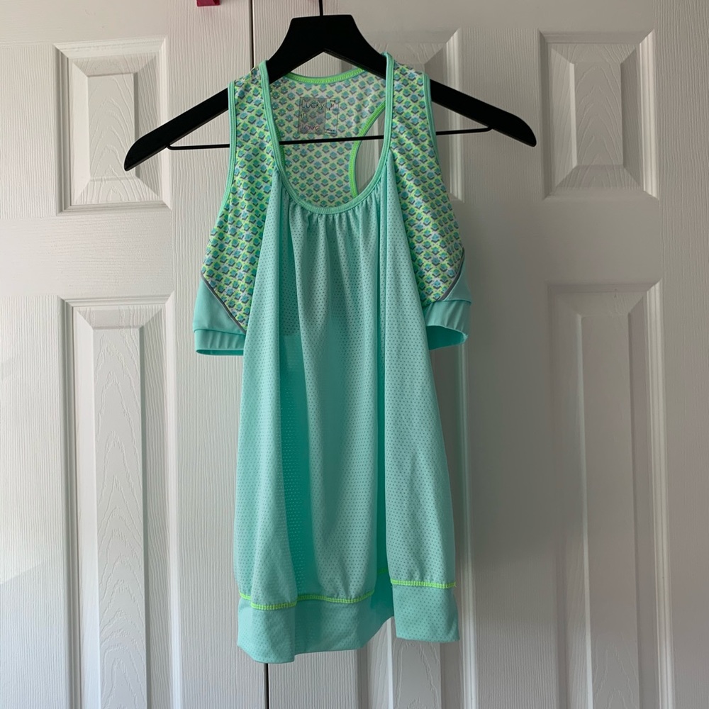 $$$ Sports wear shirt with sports bras attached